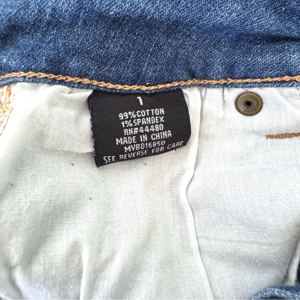 Tinseltown Distressed Denim Shorts - Picture 4 of 4